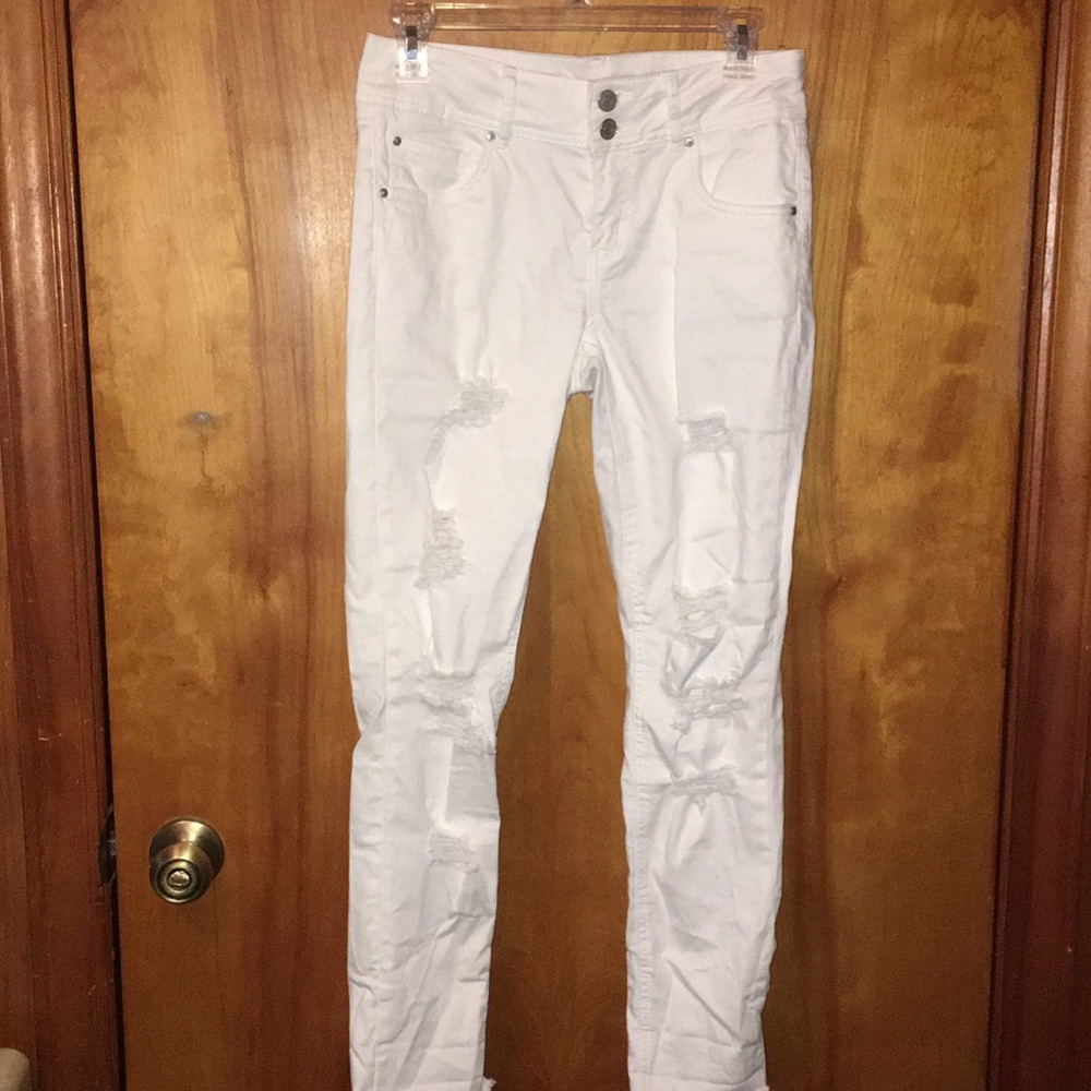 White jeans